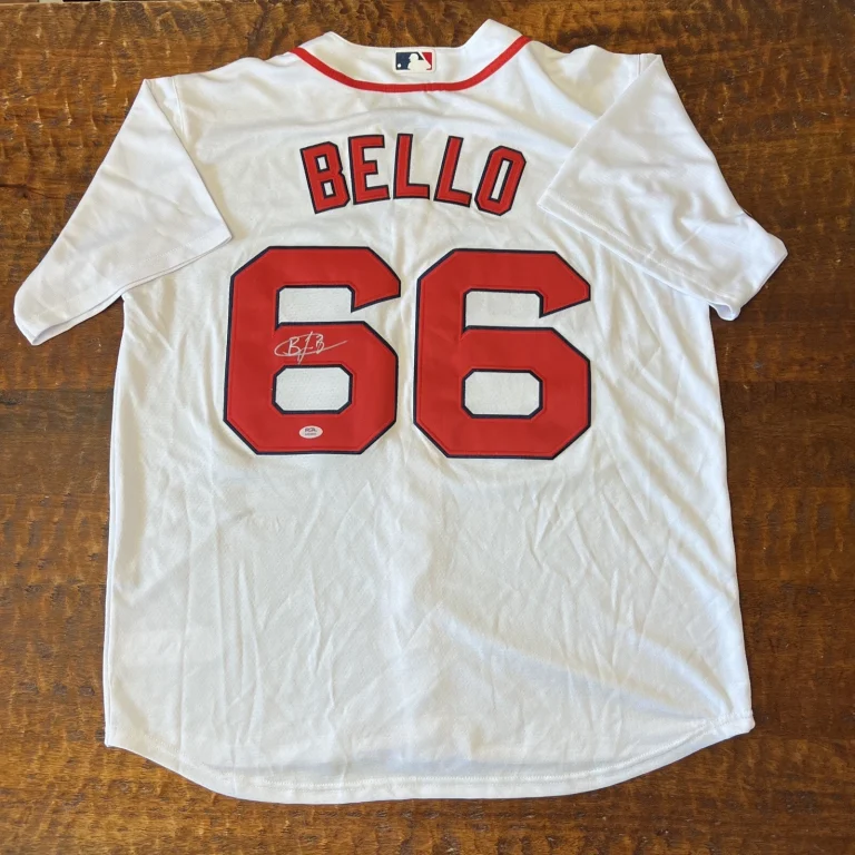 Brayan Bello Signed Boston Red Sox Jersey PSA DNA  Autographed