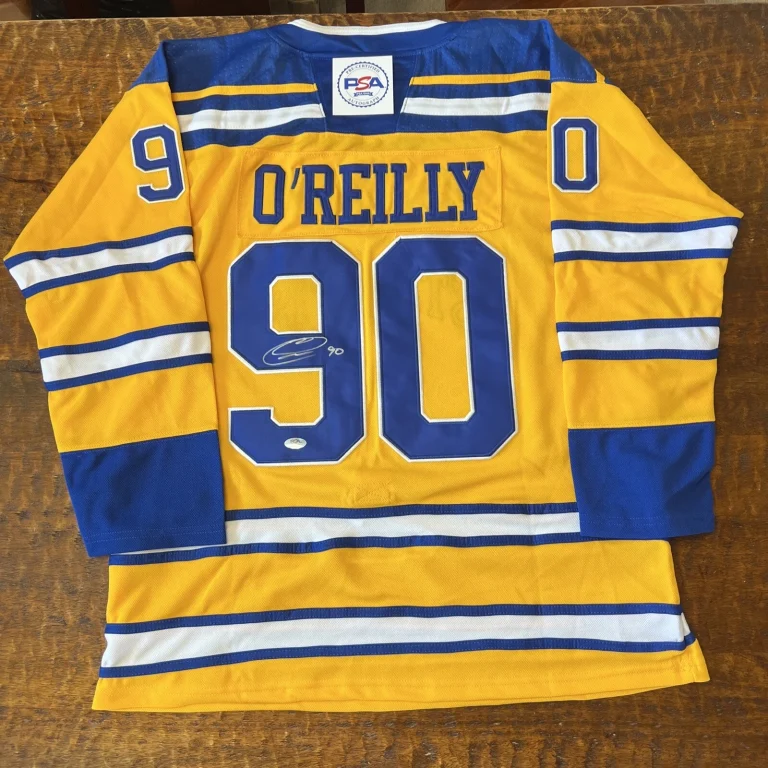 Ryan O'Reilly Signed St Louis Blues Jersey PSA DNA Autographed