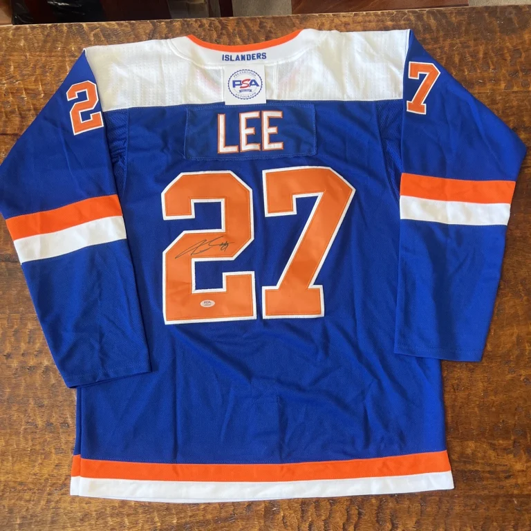 Anders Lee Signed New York Islanders Jersey PSA DNA Autographed
