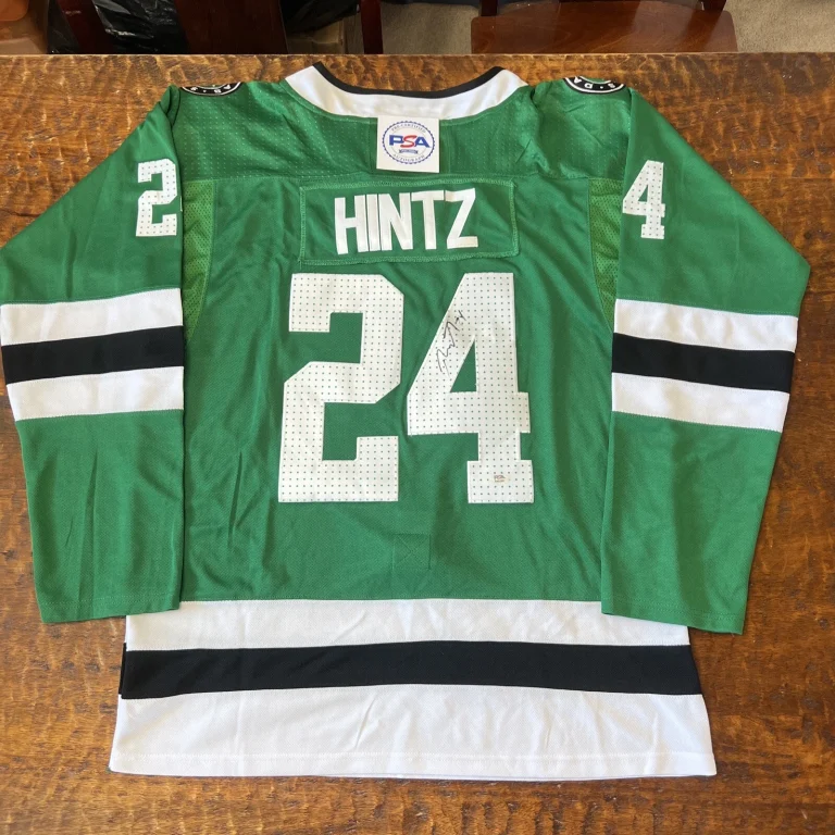 Roope Hintz Signed Dallas Stars Jersey PSA DNA Autographed