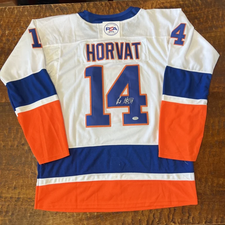 Bo Horvat Signed New York Islanders Jersey PSA DNA Autographed