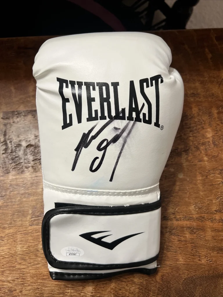 Nate Diaz Signed Everlast Boxing Glove JSA Coa Autographed UFC