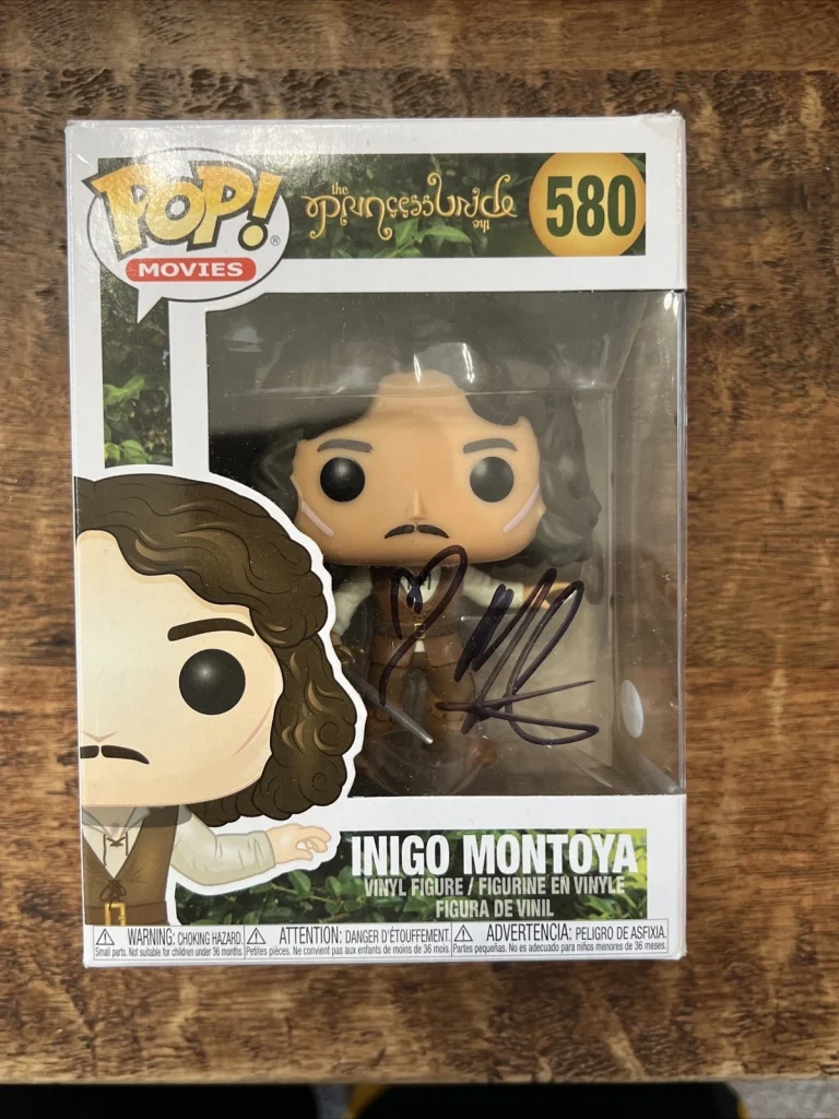 Mandy Patinkin Signed Inigo Montoya Funko POP JSA Coa The Princess Bride