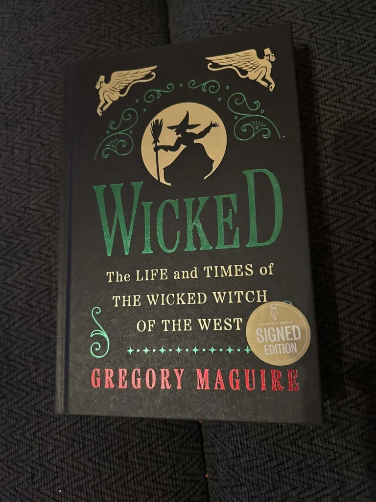 Signed The Life And Times Of The Wicked Witch Autographed Book Gregory Maguire