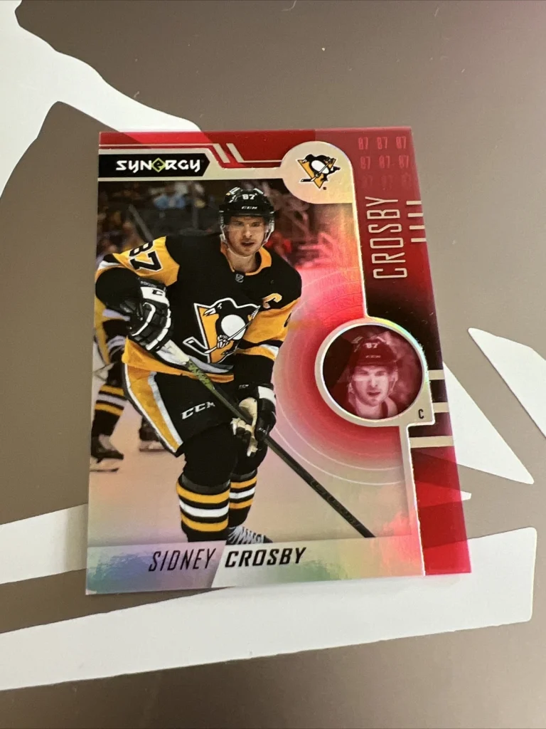 2022-23 Upper Deck Synergy -  Red #36 Sidney Crosby Penguins Card