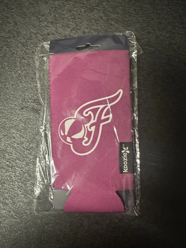 Indiana Fever Pink Beer Slim Can Bottle Koozie Coozie 2025 Caitlin Clark WNBA