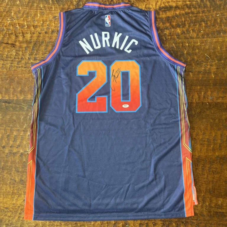 Jusuf Nurkic Signed Phoenix Suns Jersey PSA DNA  Autographed
