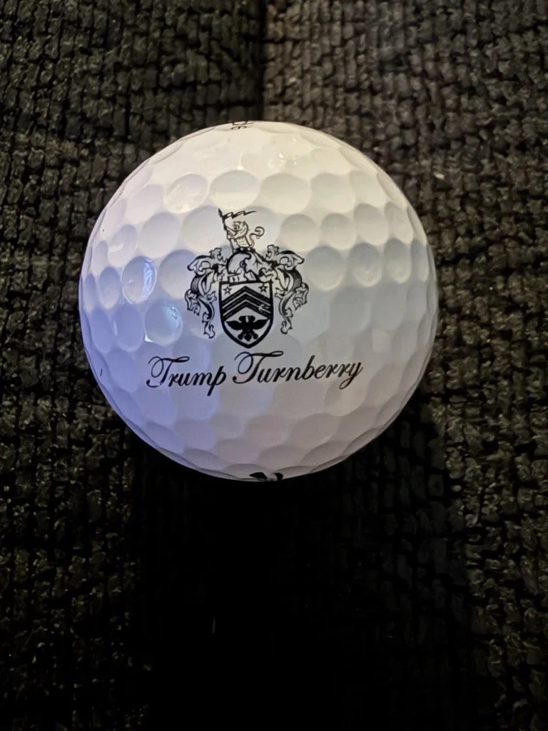 Trump Turnberry Scotland Golf Ball President Donald J The Open Championship