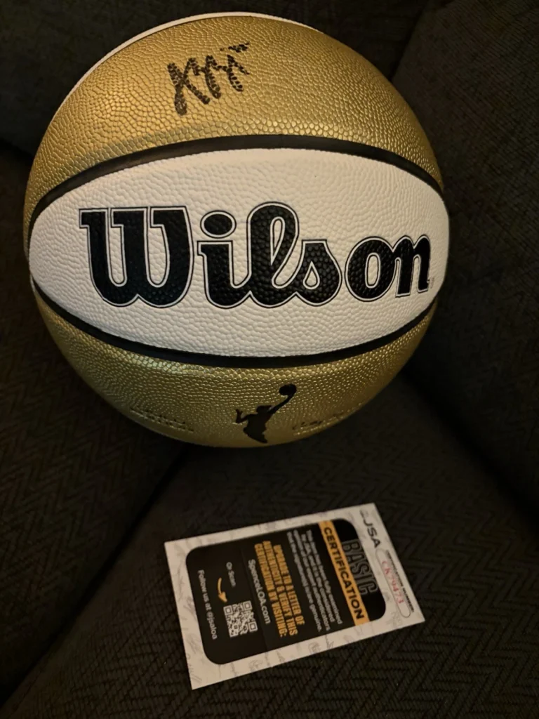 Azzi Fudd Signed WNBA Basketball JSA COA Authenticated Dallas Wings UConn Huskie