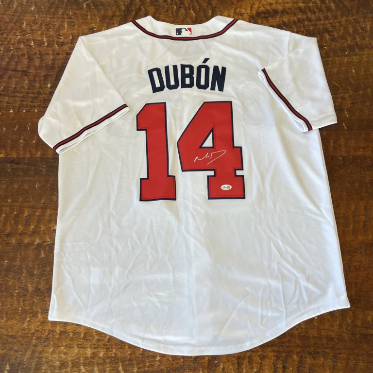 Mauricio Dubon Signed Atlanta Braves Jersey JSA Coa Autographed