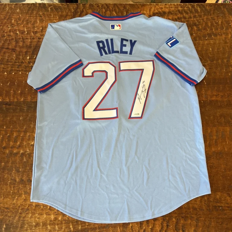Austin Riley Signed Atlanta Braves Jersey JSA Coa Autographed