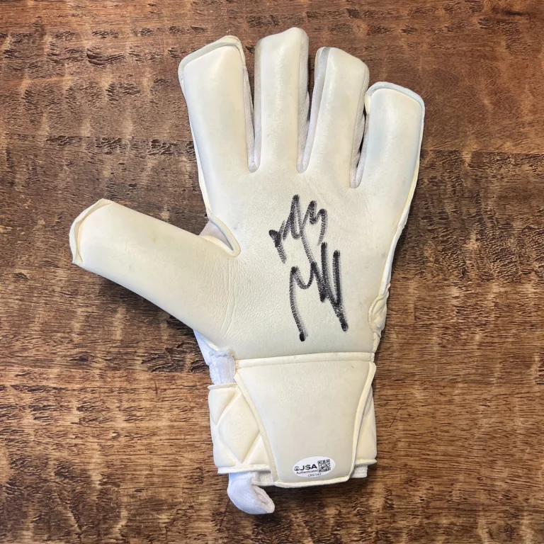 Matt Freese Signed Game Used Goalie Glove JSA Coa Autographed USA Soccer