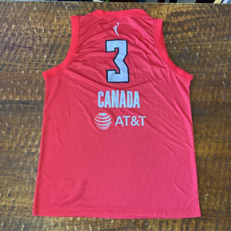 Jordin Canada Signed Atlanta Dream Jersey JSA Coa Autographed WNBA