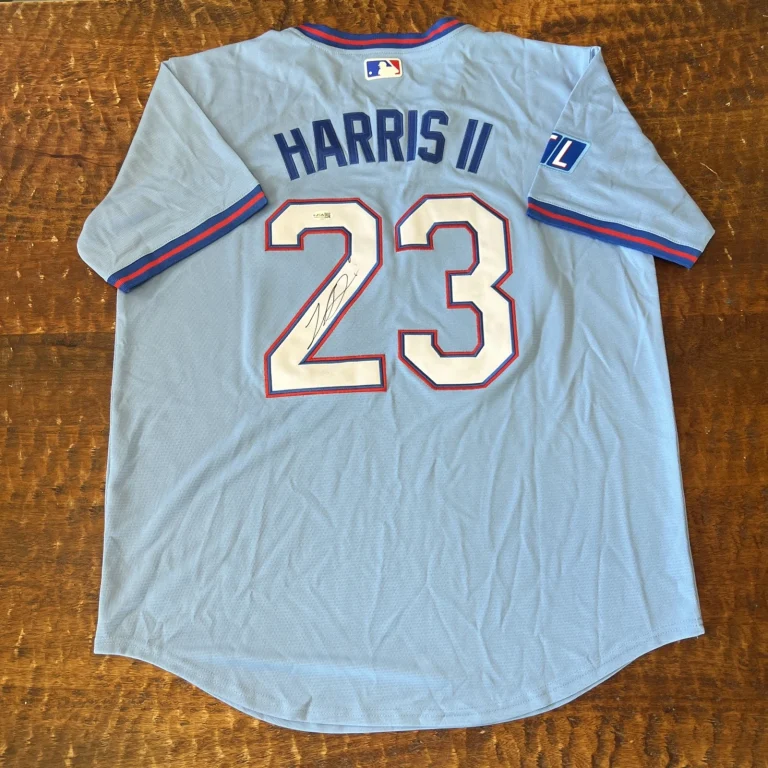 Michael Harris II Signed Atlanta Braves Jersey JSA Coa Autographed