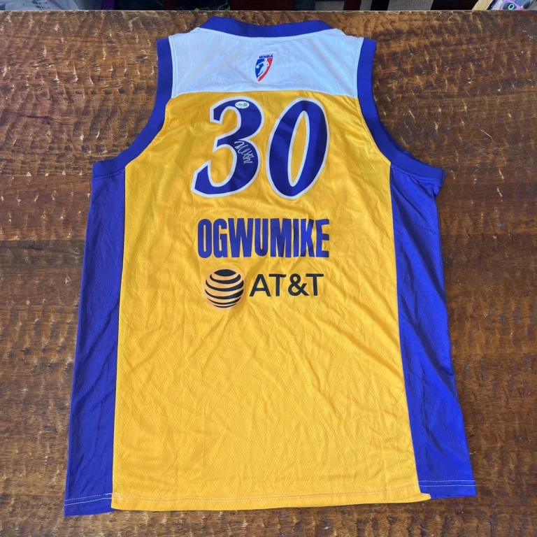 Nneka Ogwumike Signed Los Angeles Sparks Jersey JSA Coa Autographed WNBA