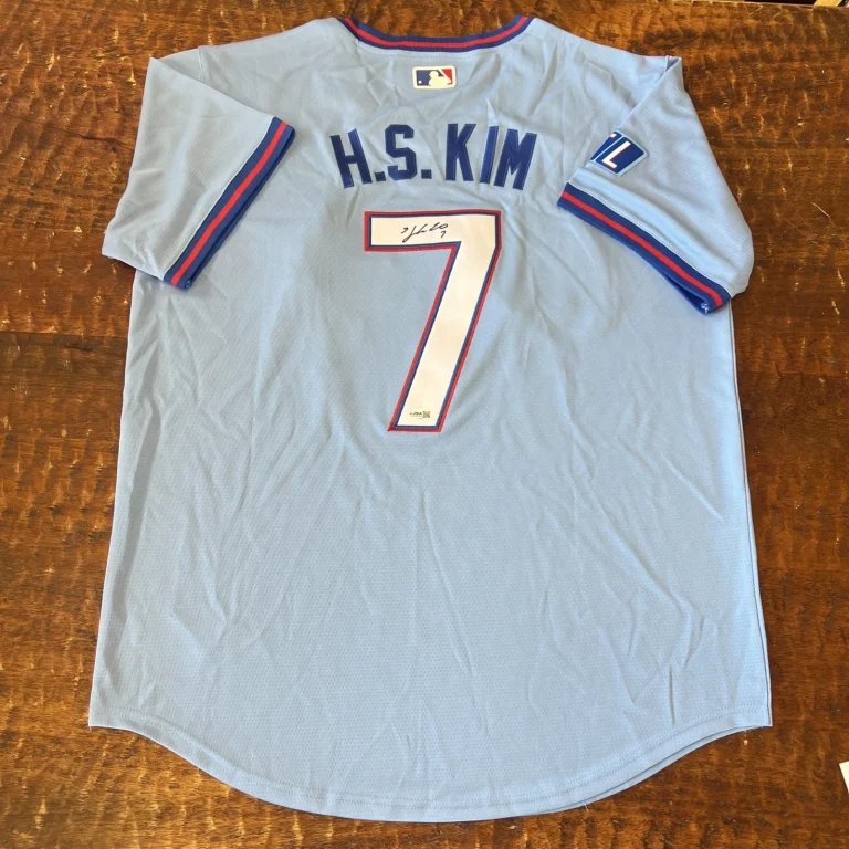 Ha-Seong Kim Signed Atlanta Braves Jersey JSA Coa Autographed