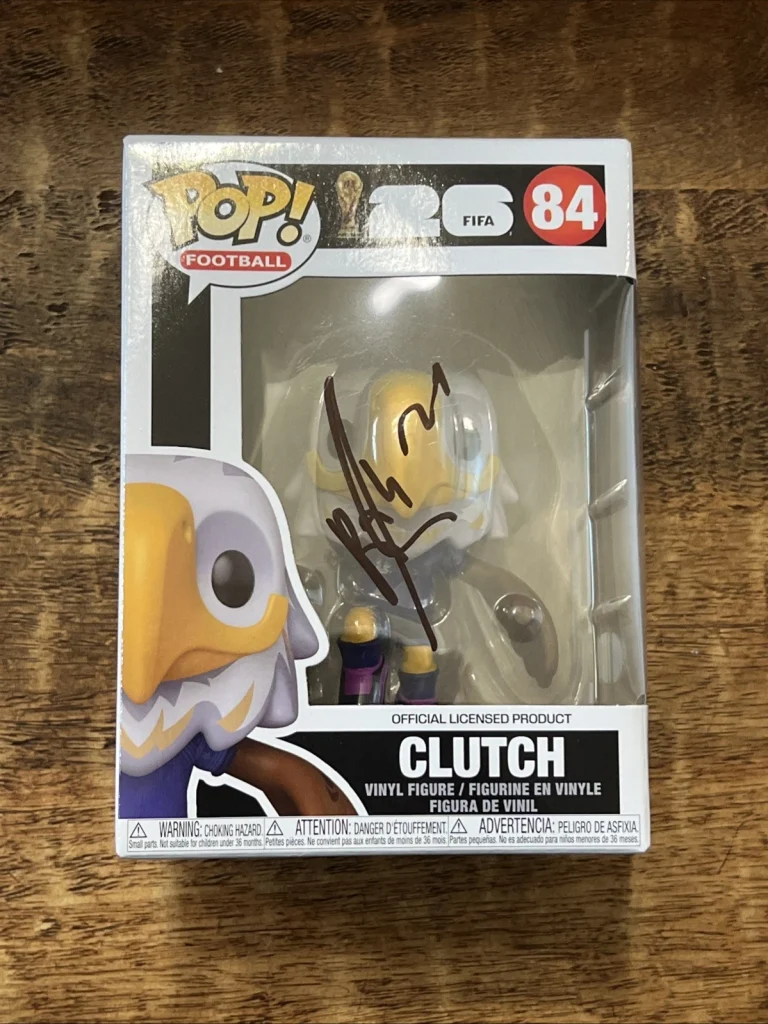 Folarin Balogun Signed 2026 World Cup Clutch Funko Pop JSA Coa Autographed USA
