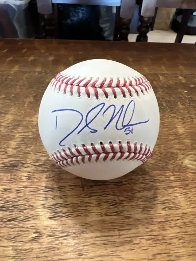 Dallas Braden Signed Major League Baseball JSA Coa Athletics Autographed
