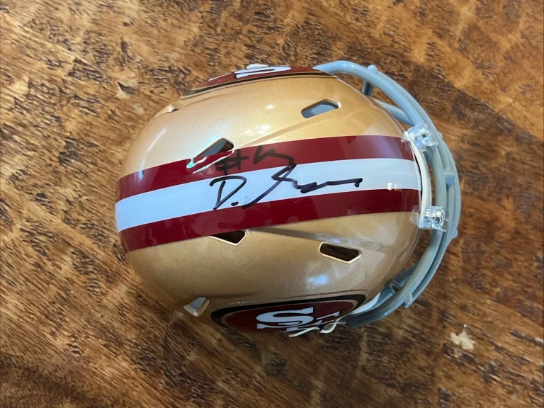 De'Zhaun Stribling Signed San Francisco 49ers Mini Helmet JSA Coa Autographed