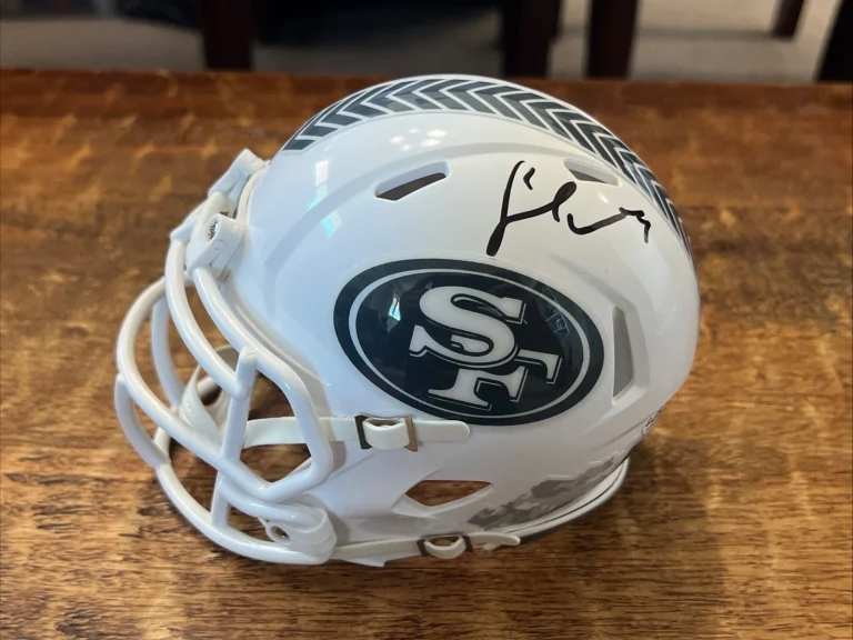 Fred Warner Signed San Francisco 49ers Mini Helmet JSA Coa Autographed