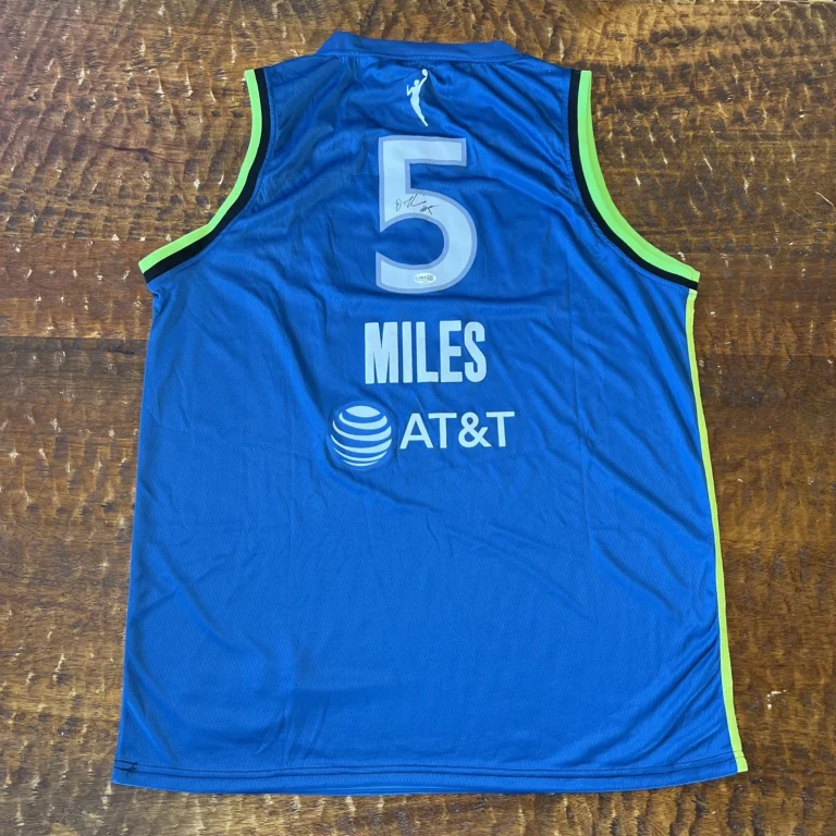 Olivia Miles Signed Minnesota Lynx Jersey JSA Coa Autographed WNBA