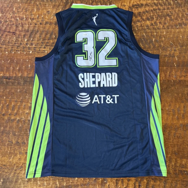 Jessica Shepard Signed Dallas Wings Jersey JSA Coa Autographed