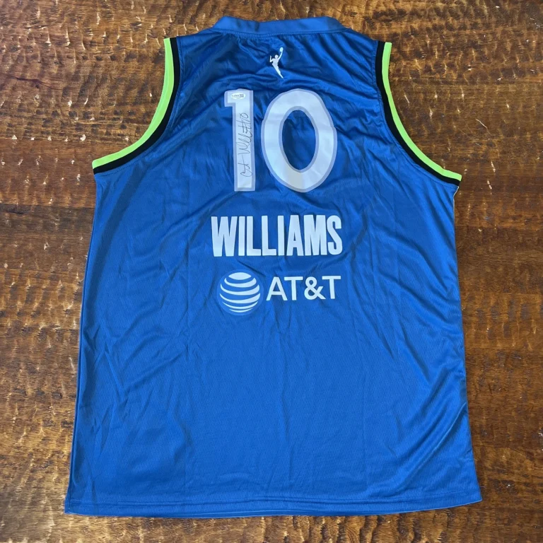 Courtney Williams Signed Minnesota Lynx Jersey JSA Coa Autographed WNBA
