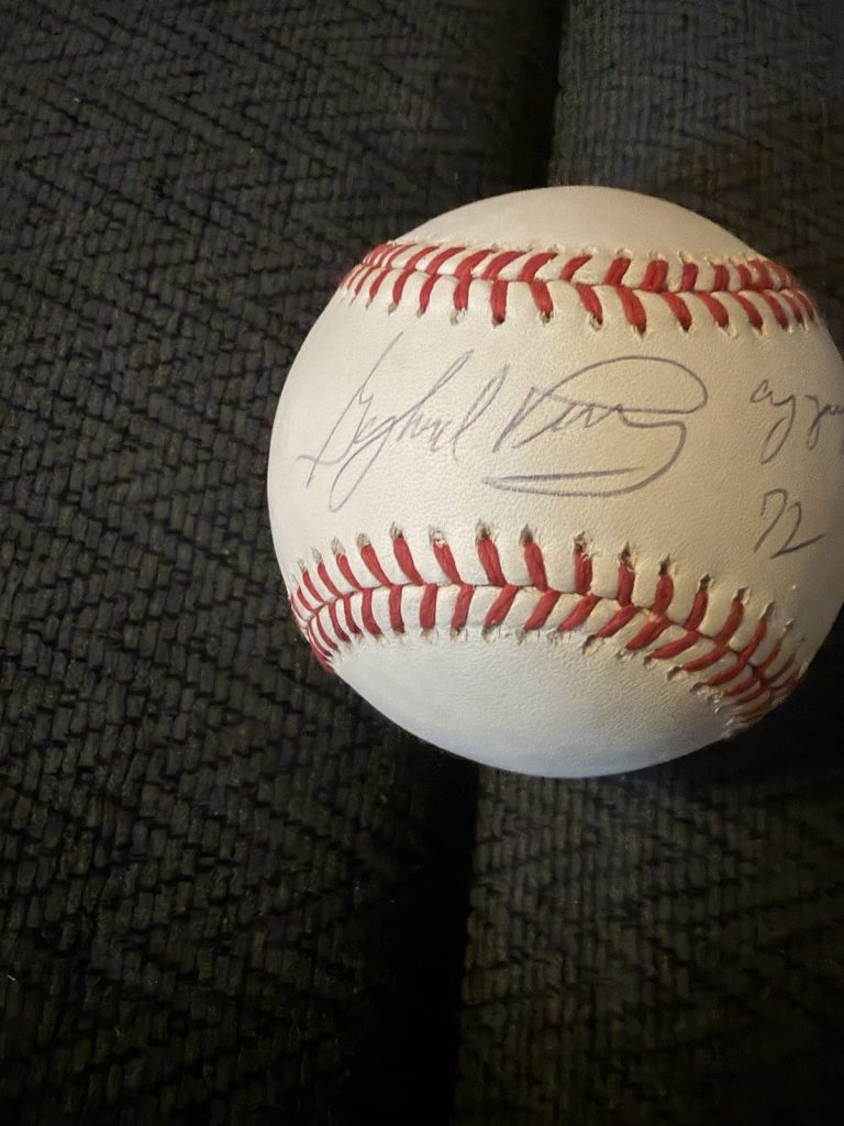 Gaylord Perry Signed Baseball Official Authentic Rawlings ROMLB Bobby Brown CY