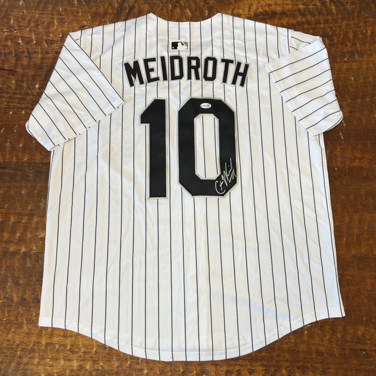 Chase Meidroth Signed Chicago White Sox Jersey JSA Coa Autographed