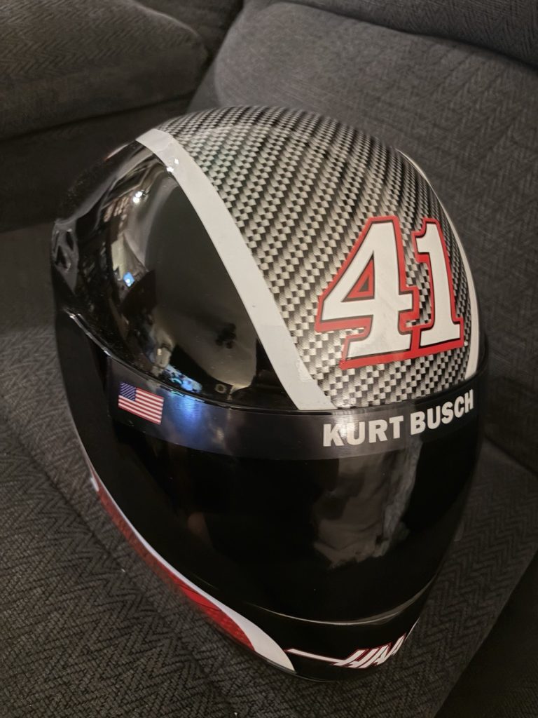 Kurt Busch Not Signed Adult Full Size NASCAR Replica Helmet New