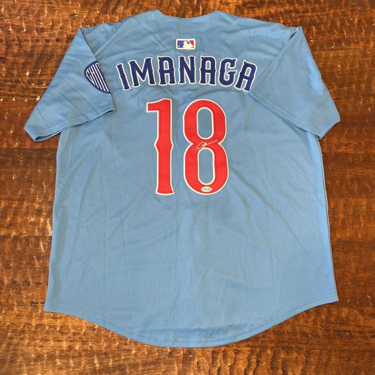 Shota Imanaga Signed Chicago Cubs Jersey JSA Coa Autographed