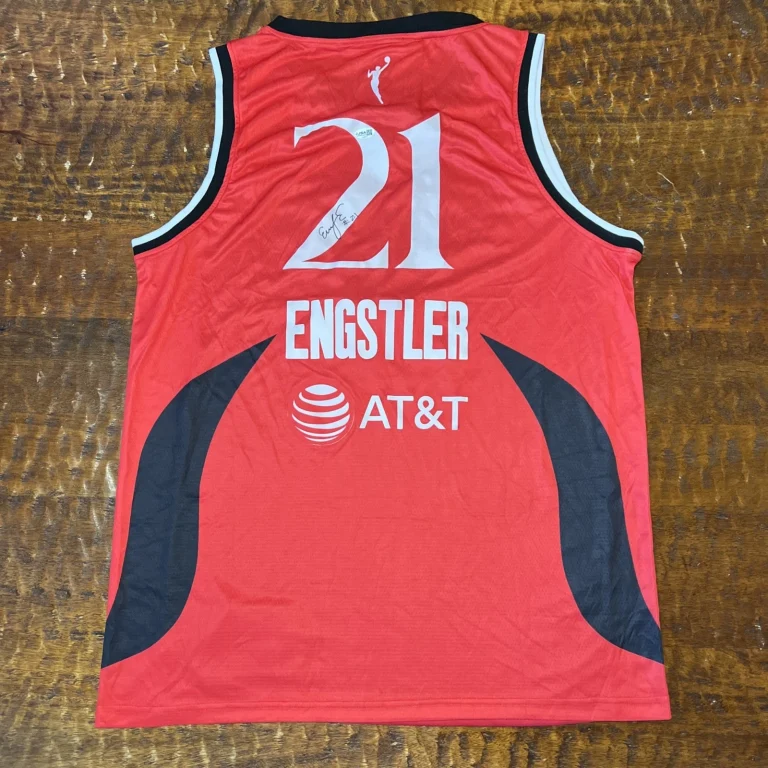 Emily Engstler Signed Portland Fire Jersey JSA Coa Autographed WNBA
