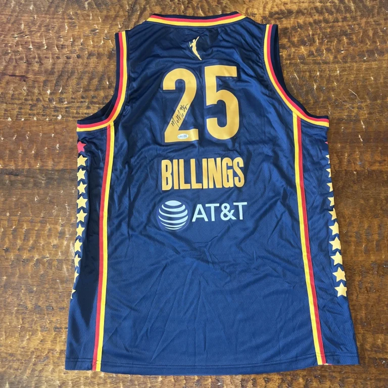 Monique Billings Signed Indiana Fever Jersey JSA Coa Autographed WNBA