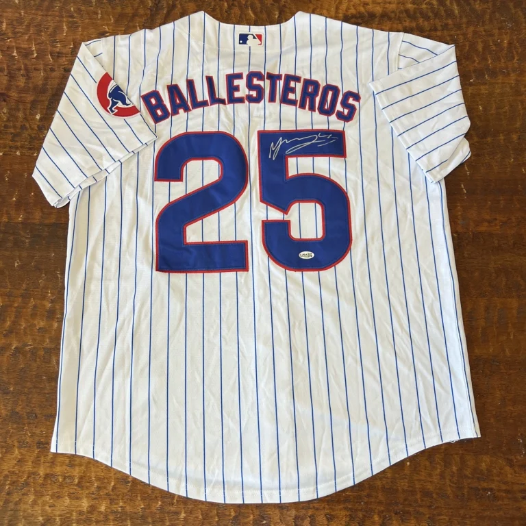 Moises Ballesteros Signed Chicago Cubs Jersey JSA Coa Autographed
