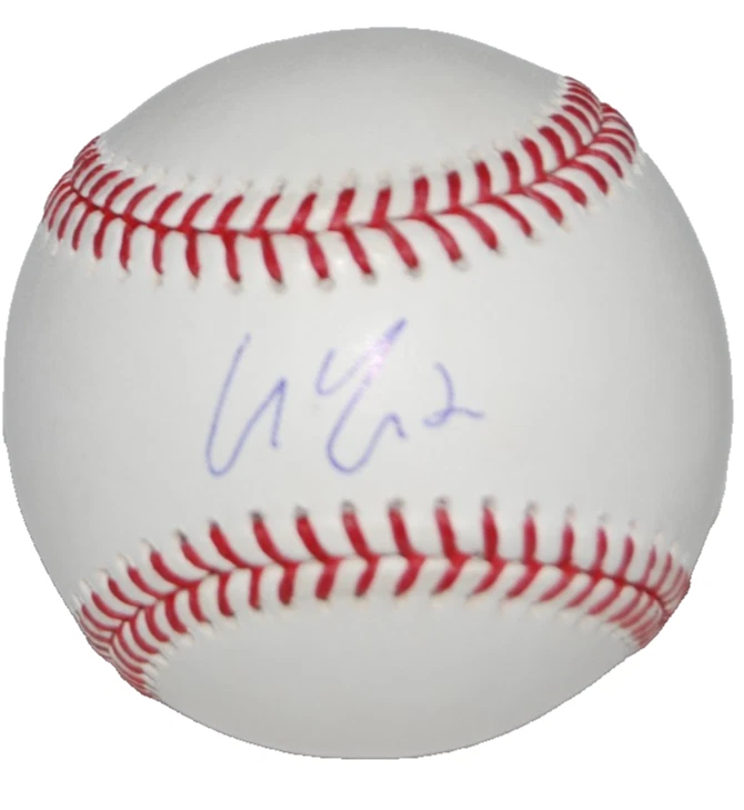 COLE YOUNG signed (SEATTLE MARINERS) OML Major League baseball BECKETT BY085989