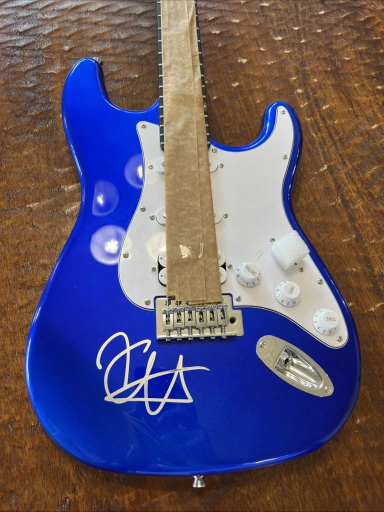 Kirk Hammett Signed Electric Guitar JSA Coa Autographed Metallica