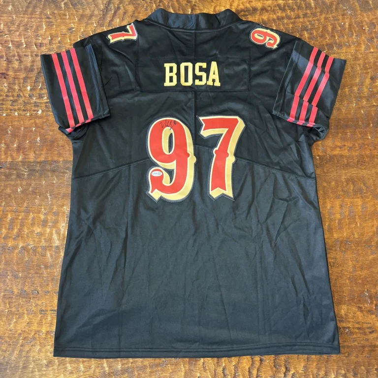Nick Bosa Signed San Francisco 49ers Jersey JSA Coa Autographed