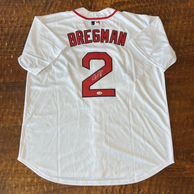 Alex Bregman Signed Boston Red Sox Jersey JSA Coa Autographed
