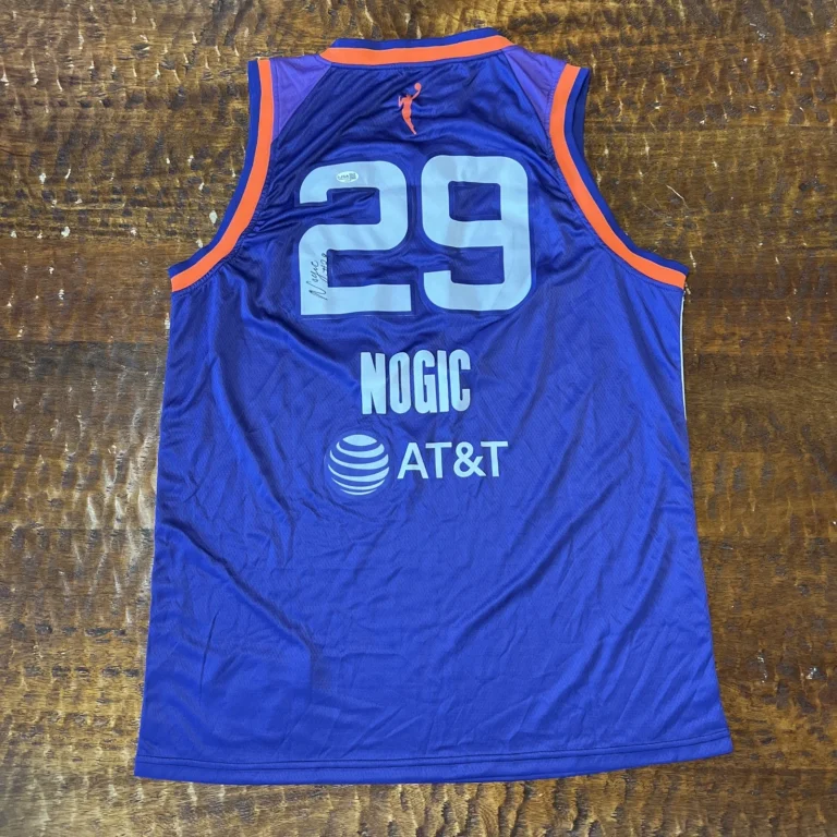 Jovana Nogic Signed Phoenix Mercury Jersey JSA Coa Autographed WNBA