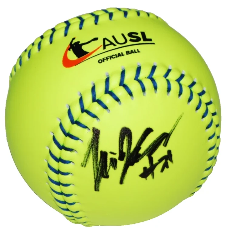 NIJAREE CANADY signed (USA SOFTBALL) TEXAS VOLTS Softball BECKETT BAS BY085966