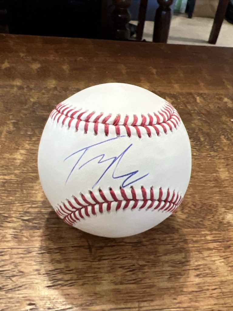 Tommy Troy Signed Major League Baseball JSA Coa Diamondbacks Autographed