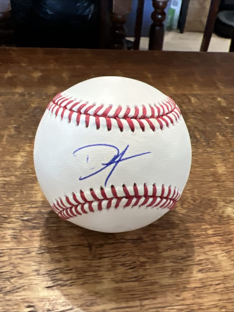 Davis Martin Signed Official Major League Baseball JSA Coa White Sox Autographed