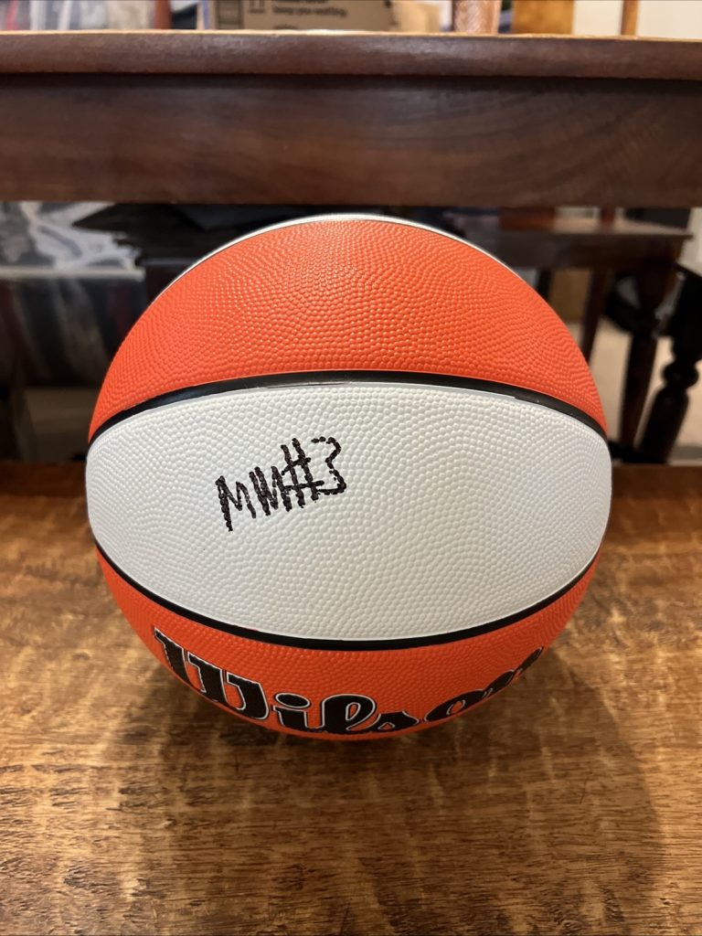 Marina Mabrey Signed WNBA Basketball JSA Coa Autographed Toronto Tempo