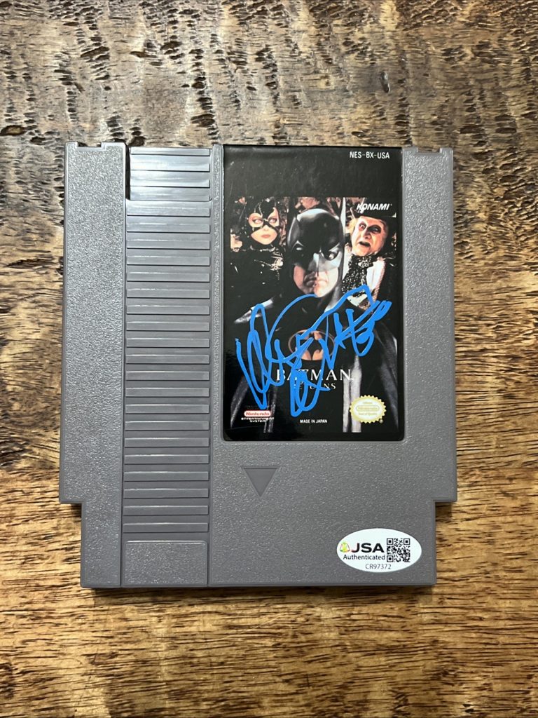 Danny DeVito Signed Batman Returns NES Nintendo Video Game JSA Coa Autographed