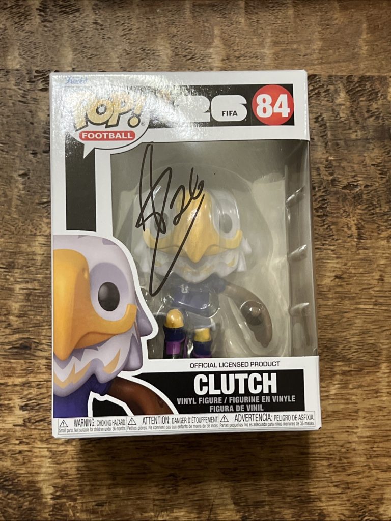 Alejandro Zendejas Signed 2026 World Cup Clutch Funko Pop JSA Coa Autographed