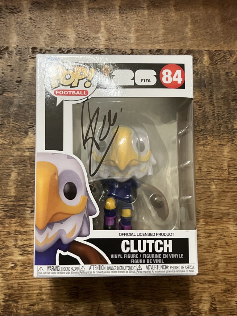 Alejandro Zendejas Signed 2026 World Cup Clutch Funko Pop JSA Coa Autographed