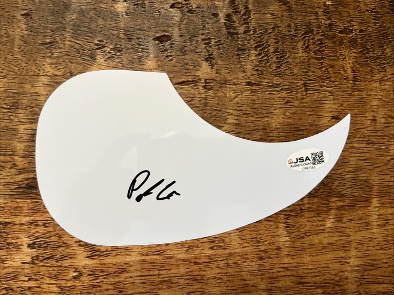 Parker Cannon Signed Guitar Pickguard JSA Coa Autographed The Story So Far