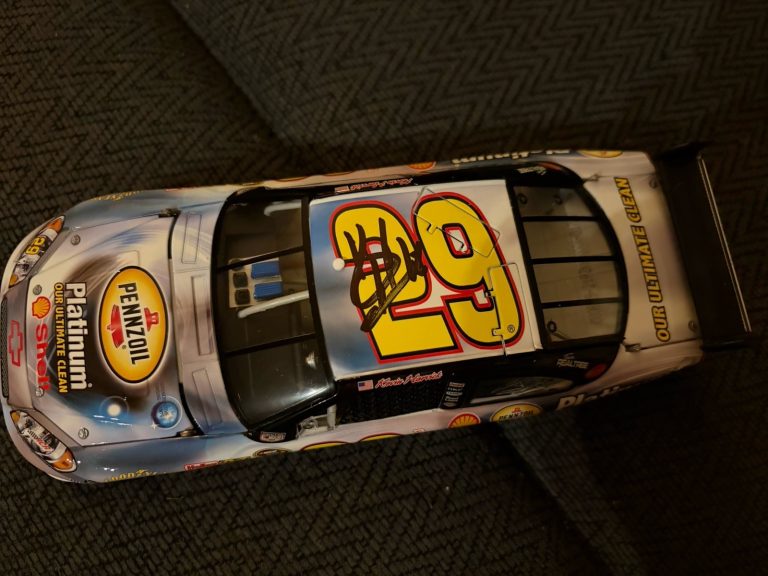 Kevin Harvick Signed 1/24 Scale Diecast Car Nascar 2008 Impala 1:2086 Platinum