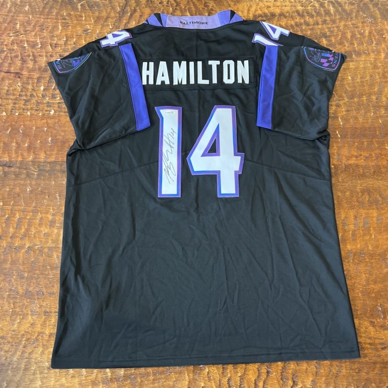 Kyle Hamilton Signed Baltimore Ravens Jersey JSA Coa Autographed