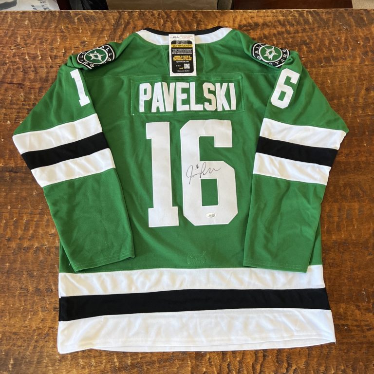 Joe Pavelski Signed Dallas Stars Jersey JSA Coa Autographed